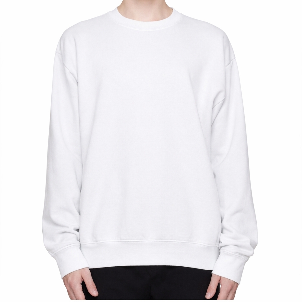 Sporty & Rich Men's Crewneck in White Unisex-  Sizes L And XL